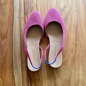 Rothy's Almond Slingback Flats